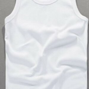 Débardeur homme blanc et gris